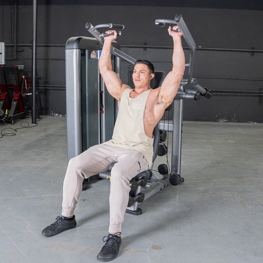 Elite Plus Shoulder Press | Isolateral Gym Equipment | Muscle D - Sweatfully