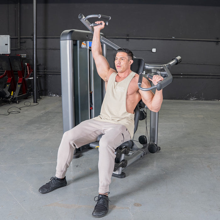 Elite Plus Shoulder Press | Isolateral Gym Equipment | Muscle D - Sweatfully