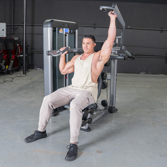 Elite Plus Shoulder Press | Isolateral Gym Equipment | Muscle D - Sweatfully