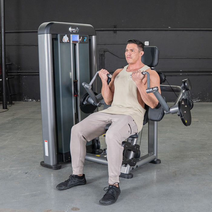 Elite Plus Biceps Curl Machine | Muscle D Fitness - Sweatfully