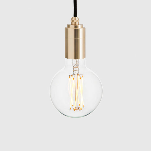 Elva Pendant Light Non-Tinted in Brass - Sweatfully