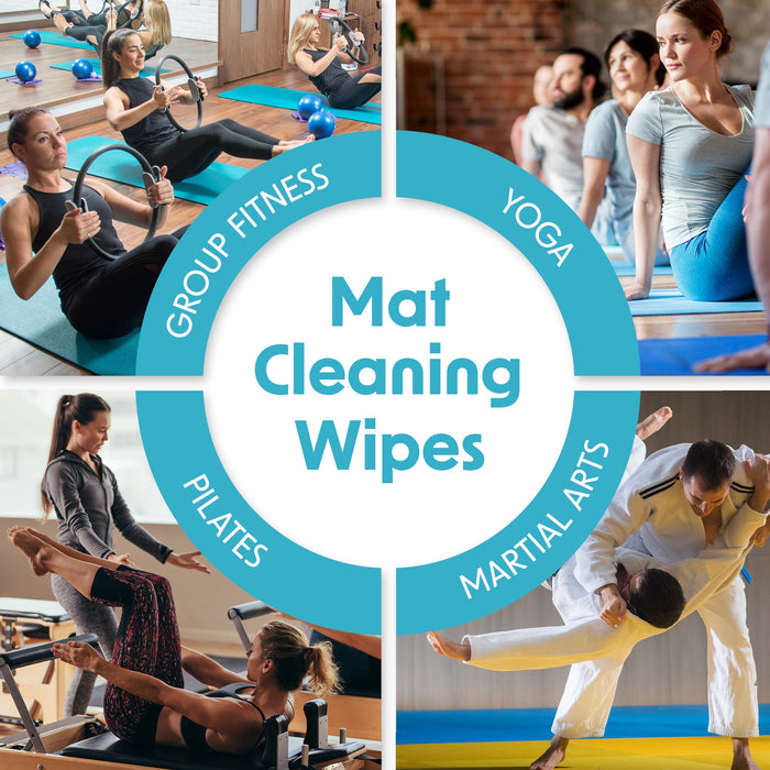 Empower® Mat Wipes – On-the-Go Freshness for the Everyday Yogi | 25ct Travel Pack - Sweatfully