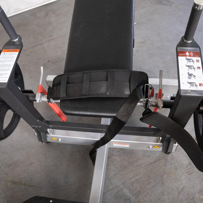 Excel Base Plate Loaded Hip Thruster - Muscle D Fitness -  Leverage Glute Drive - Sweatfully