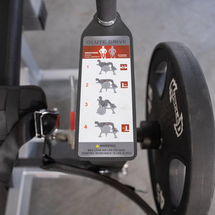 Excel Base Plate Loaded Hip Thruster - Muscle D Fitness -  Leverage Glute Drive - Sweatfully