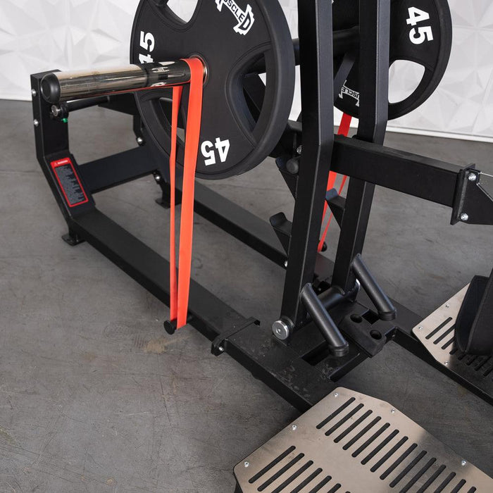 Excel Glute Line Belt Squat - Muscle D Fitness - Plate Loaded Belt Squat - Non Slip Deck - Sweatfully