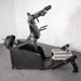 Excel Glute Line Hack Squat / Front Squat - Muscle D Fitness - Plate Load Squat Machine - Counter Balanced - Plate Storage Pegs - Sweatfully