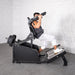 Excel Glute Line Hack Squat / Front Squat - Muscle D Fitness - Plate Load Squat Machine - Counter Balanced - Plate Storage Pegs - Sweatfully