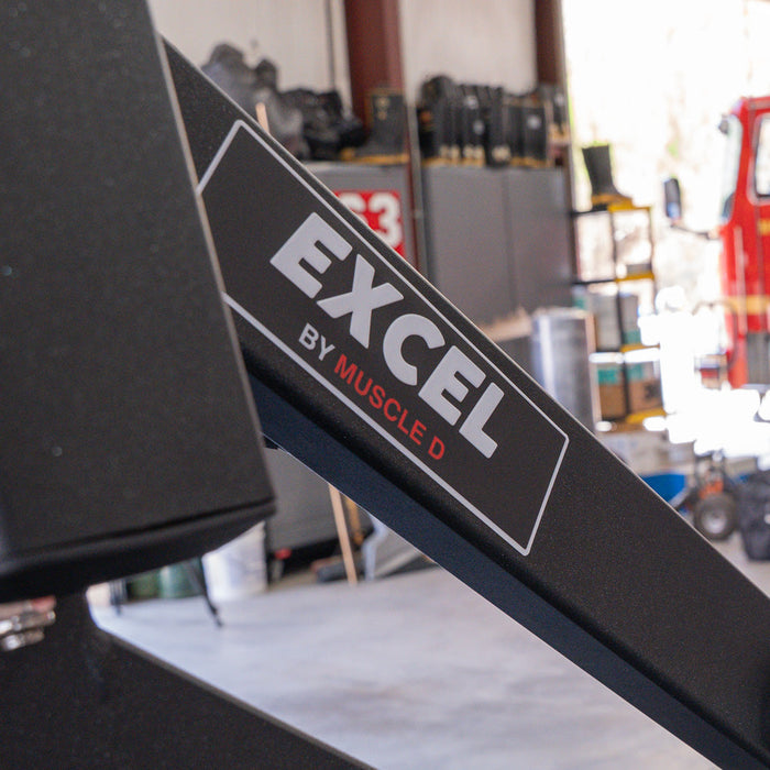 Excel Iso-Lateral Chest/Back Combo - Muscle D Fitness - Plate Loaded - Gas Shock Assisted Seat Adjustment - Sweatfully