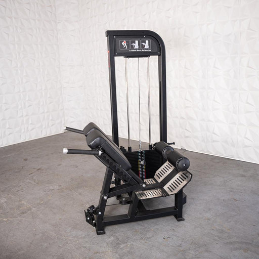 Excel Loaded Back Extension - Muscle D Fitness - Selectorized 45 Degree Hyper Extension - Band Compatable - Sweatfully