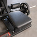 Excel Standing Hip Thrust - Muscle D Fitness - Plate Load Extension - Band Compatible - Adjustable Pads - Sweatfully