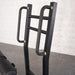 Excel Standing Hip Thrust - Muscle D Fitness - Plate Load Extension - Band Compatible - Adjustable Pads - Sweatfully