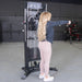 Excel Multi-Flight Trainer - Muscle D Fitness - Adjustable height - Selectorized Shoulder / Chest Machine - Sweatfully