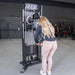 Excel Multi-Flight Trainer - Muscle D Fitness - Adjustable height - Selectorized Shoulder / Chest Machine - Sweatfully