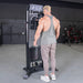 Excel Multi-Flight Trainer - Muscle D Fitness - Adjustable height - Selectorized Shoulder / Chest Machine - Sweatfully