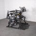 Excel Power Hack Squat - Muscle D Fitness - Plate Load Heavy Squat Machine - Weight Storage Pegs - Safety Stop - Sweatfully