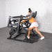 Excel Power Hack Squat - Muscle D Fitness - Plate Load Heavy Squat Machine - Weight Storage Pegs - Safety Stop - Sweatfully