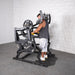 Excel Power Hack Squat - Muscle D Fitness - Plate Load Heavy Squat Machine - Weight Storage Pegs - Safety Stop - Sweatfully