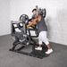 Excel Power Hack Squat - Muscle D Fitness - Plate Load Heavy Squat Machine - Weight Storage Pegs - Safety Stop - Sweatfully