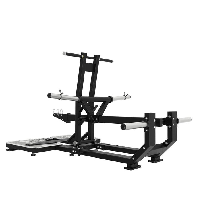 Excel Glute Line Belt Squat - Muscle D Fitness - Plate Loaded Belt Squat - Non Slip Deck - Sweatfully