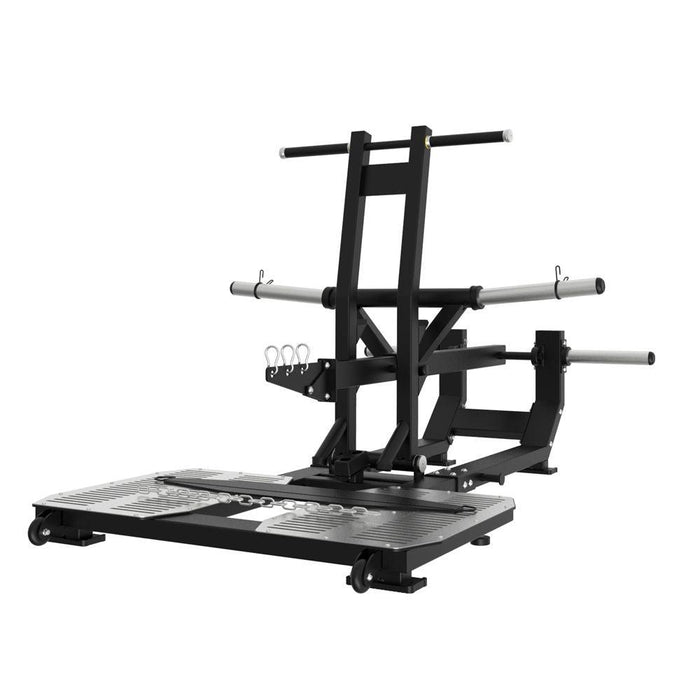 Excel Glute Line Belt Squat - Muscle D Fitness - Plate Loaded Belt Squat - Non Slip Deck - Sweatfully