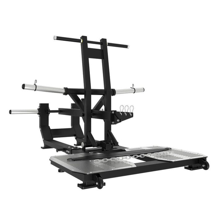 Excel Glute Line Belt Squat - Muscle D Fitness - Plate Loaded Belt Squat - Non Slip Deck - Sweatfully