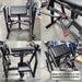 Excel Seated Biceps - Muscle D Fitness - Plate Load Arm Curl - Piston Assisted Seat Adjustment - Sweatfully
