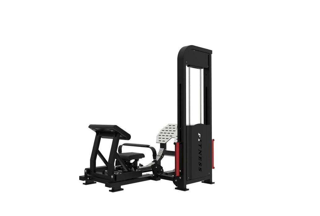 Excel Selectorized Hip Thrust Glute - Muscle D Fitness - Selectorized Glute Drive - Band Compatable - Sweatfully