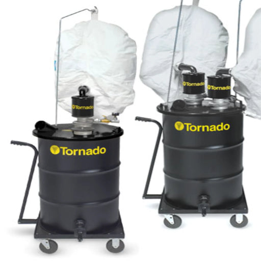 Tornado Jumbo Air Series Dual Air Industrial Vacuum - Sweatfully