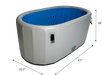 Natural High™ Extreme Experience (Inflatable Tub, Hot & Cold) - Sweatfully
