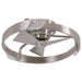 20 Inch Hazel Satin Nickel Flush Mount LED Ceiling Fan with Remote Control - Sweatfully