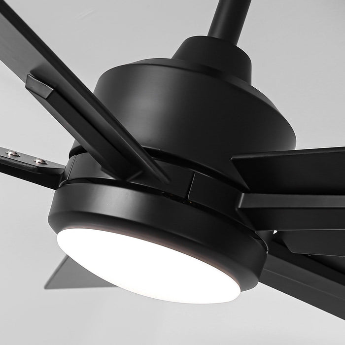 48" DC Motor 5 Blades Modern Downrod Mount Ceiling Fan - Sweatfully