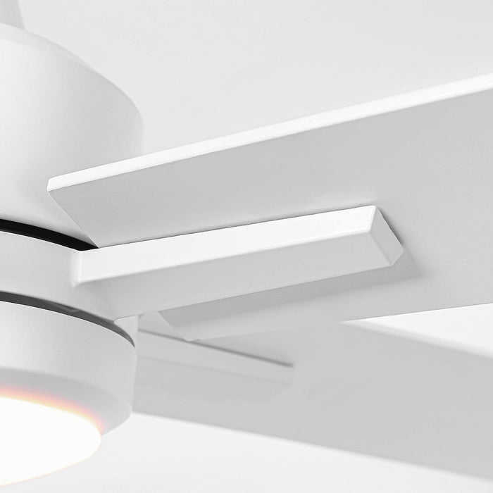 48" DC Motor 5 Blades Modern Downrod Mount Ceiling Fan - Sweatfully
