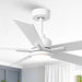 48" DC Motor 5 Blades Modern Downrod Mount Ceiling Fan - Sweatfully