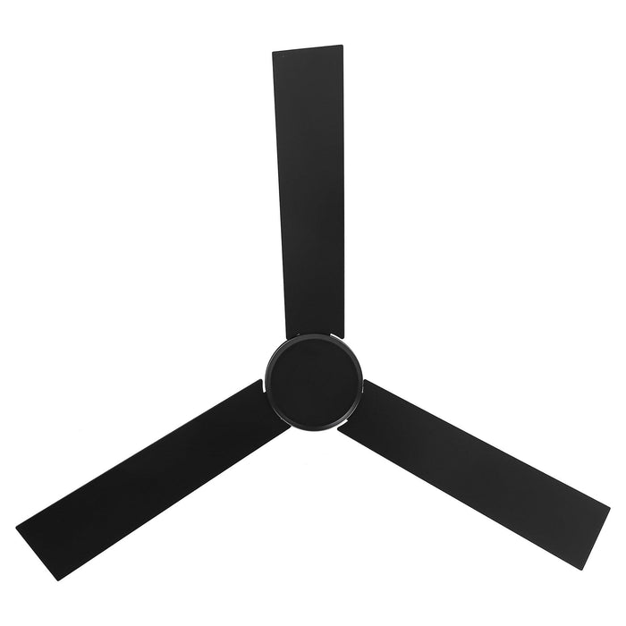 52" DC Motor 3 Blades Modern Downrod Mount Ceiling Fan - Sweatfully