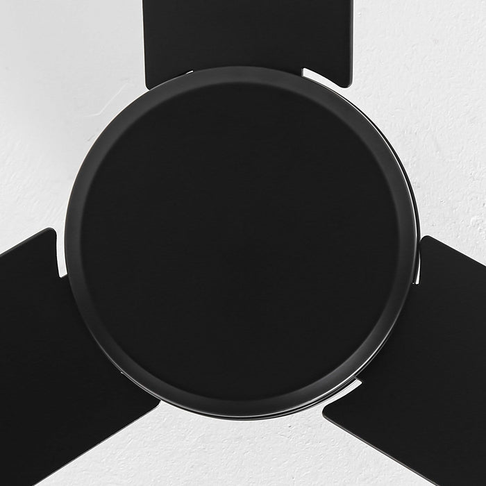 52" DC Motor 3 Blades Modern Downrod Mount Ceiling Fan - Sweatfully