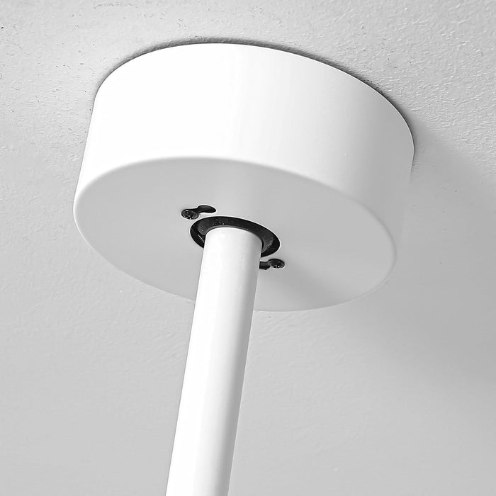 52" DC Motor 3 Blades Modern Downrod Mount Ceiling Fan - Sweatfully