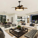 52" Cochin Smart Fan with LED Light - Sweatfully