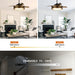 52" Cochin Smart Fan with LED Light - Sweatfully