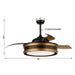 52" Cochin Smart Fan with LED Light - Sweatfully