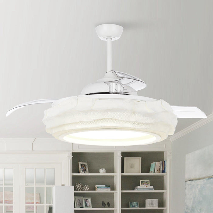 52" Jaipur Smart Fan with LED Light - Sweatfully