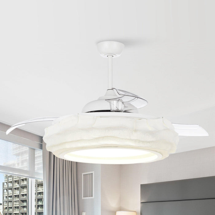 52" Jaipur Smart Fan with LED Light - Sweatfully