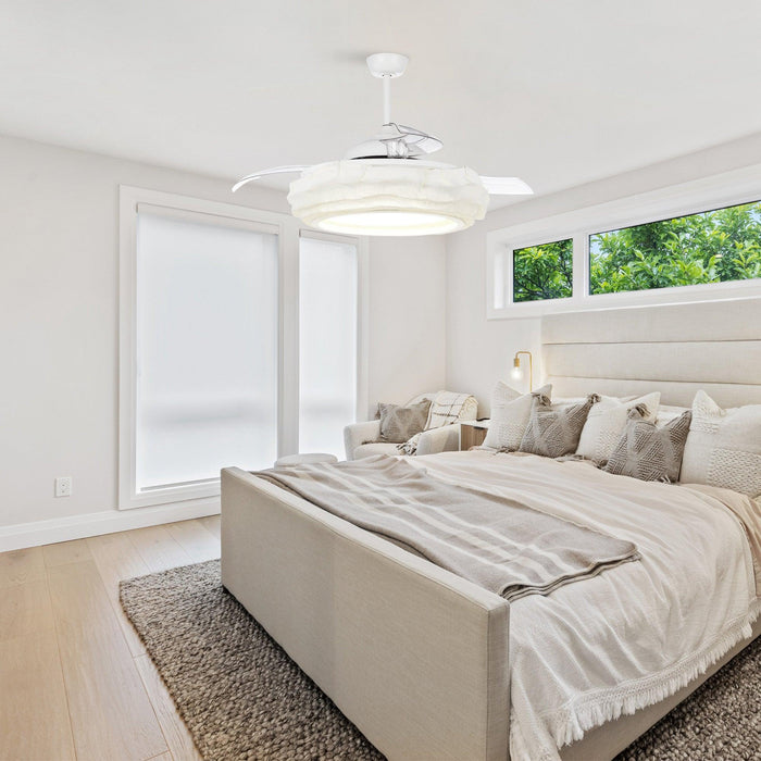 52" Jaipur Smart Fan with LED Light - Sweatfully