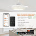52" Jaipur Smart Fan with LED Light - Sweatfully