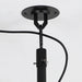 42 Inch Rhine Indoor/Wet Outdoor IP65 Black Anywhere Waterproof Ceiling Fan with LED Light and Convenient Hanging Hook - Sweatfully
