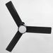 42 Inch Rhine Indoor/Wet Outdoor IP65 Black Anywhere Waterproof Ceiling Fan with LED Light and Convenient Hanging Hook - Sweatfully