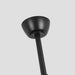 42 Inch Gladys Modern Black LED Ceiling Fan with Remote Control - Sweatfully