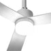 50 Inch Rae Modern Downrod Mount LED Ceiling Fan with Remote Control - Sweatfully