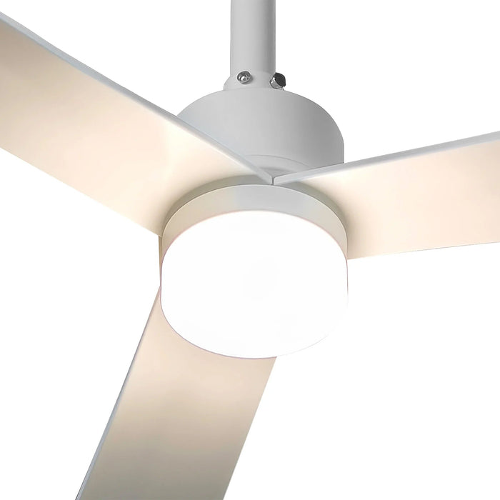 50 Inch Rae Modern Downrod Mount LED Ceiling Fan with Remote Control - Sweatfully