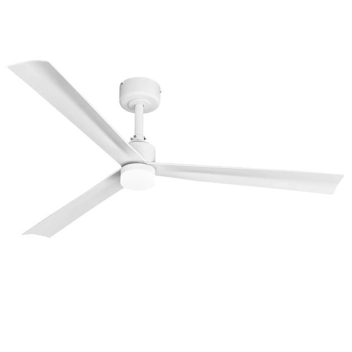 50 Inch Rae Modern Downrod Mount LED Ceiling Fan with Remote Control - Sweatfully