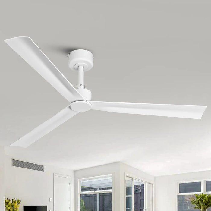 50 Inch Erica Modern Downrod Mount Ceiling Fan with Remote Control - Sweatfully